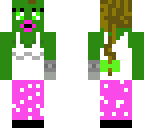 green girl metal fist