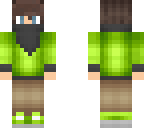 lime guy sweater and blue eyes