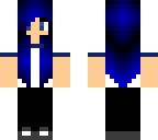 basic blue haired girl