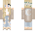 blonde moon girl