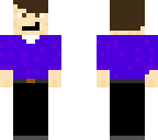 guy with a purple shirt