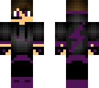 purple and black