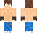strong beach guy