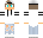 white 2 stripes boy