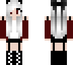 white hair goth