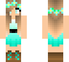 aqua herobrine