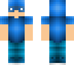 cool blue guy with glasses