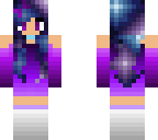 cosmic galaxy girl