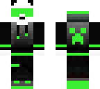 green panda