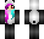 panda girl onesie