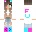 pink and blue