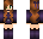 purple dress