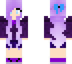purple school girl