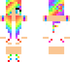 rainbow girl