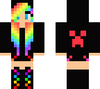rainbow girl