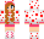 red cake girl