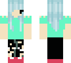 adorable teenage chibi girl