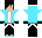 blue headphones