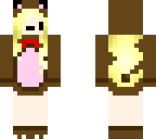 chibi teddy bear girl