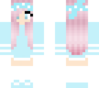 cute blue girl