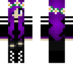 emo girl with flower crown