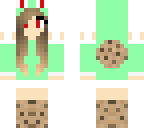 evil mint cookie girl