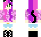 pink and purple cat girl