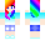 rainbow girl