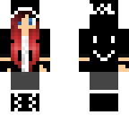 black and red girl