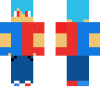 blue and red dude