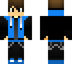 chaqueta azul