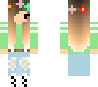 chibi flower girl