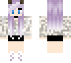 cute purple antler