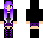 dark purple girl