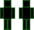 green cube