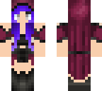 lilac in a mage robe