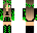 neon creeper girl