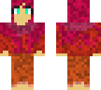 pink-haired person