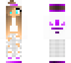 purple and blue