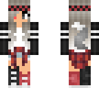 red and black tomboy wolf