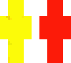 red and yellow