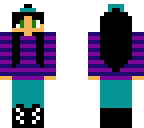 stripe wooly sweater