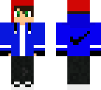 the blue nike boy