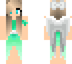 turquoise ombre angel edit
