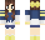 yellow navy girl
