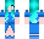 blue girl