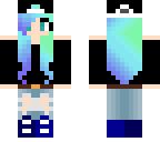 blue ocean cool girl