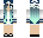 blue pretty girl