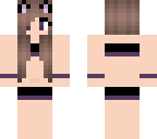 cat girl bathing suit