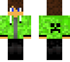 creeper boy - green